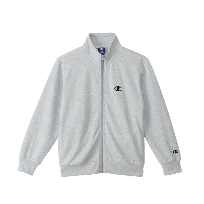 【格安，新作】 チャンピオン champion ZIP SWEATSHIRT KIDS SCHOOL ウェア(キッズ) (CK-CS020)、(070)グレー その他