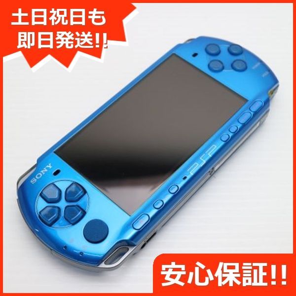 PSP-3000 バイブラント ブルー game SONY PlayStation Portable 本体 土日祝発送OK 05000