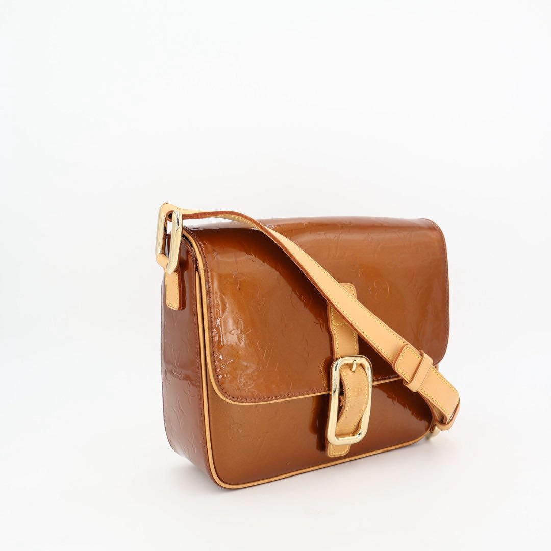 Louis Vuitton ショルダーバッグ 中型 ダークブラウン 中古・古着通販