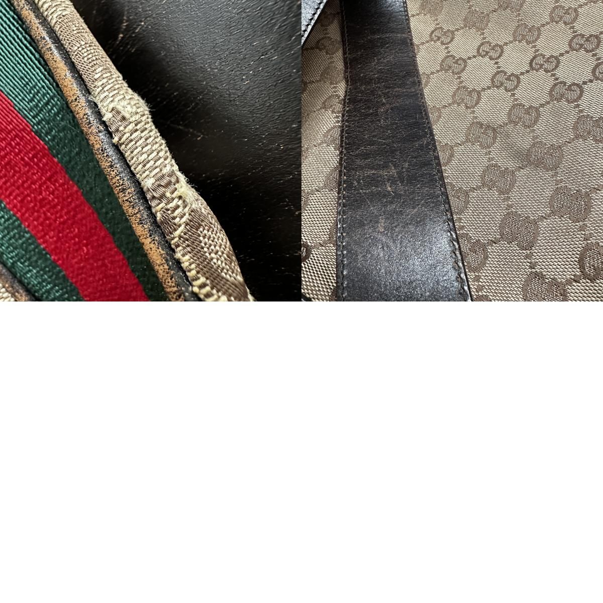 GUCCI グッチ 001・3315 ショルダーバッグ 斜め掛け シェリーライン GG 