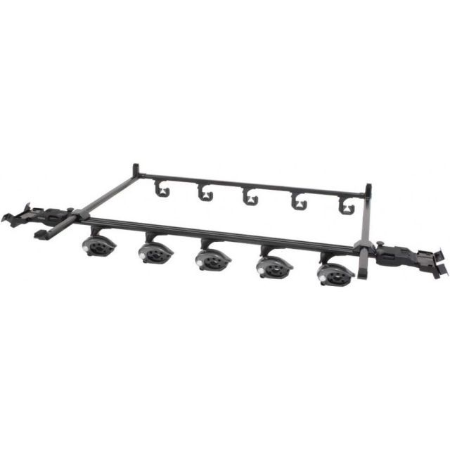 槌屋ヤック 200系 ハイエース S-GL標準 スマートロッドホルダー 5本用 U-HA1F ロッド ホルダー 車 設計