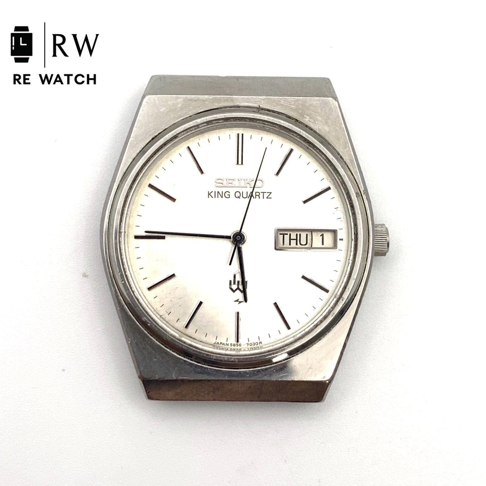 ジャンク品】SEIKO KING QUARTZ 5856-7020 腕時計 - メルカリ