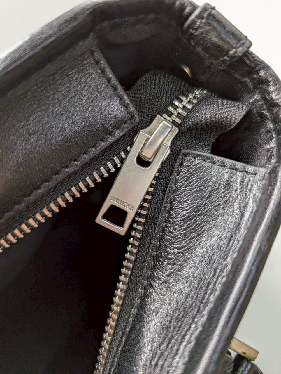 未使用2点セット】SEEKER 本革 トートバッグ＆ミニショルダー 黒