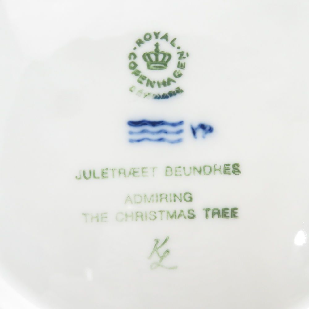 美品 ROYAL COPENHAGEN ロイヤルコペンハーゲン 1981年 クリスマス