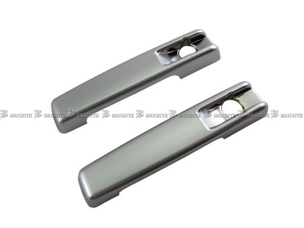 Gクラス W463 ドアハンドルカバー ノブ 2PC サテンシルバー