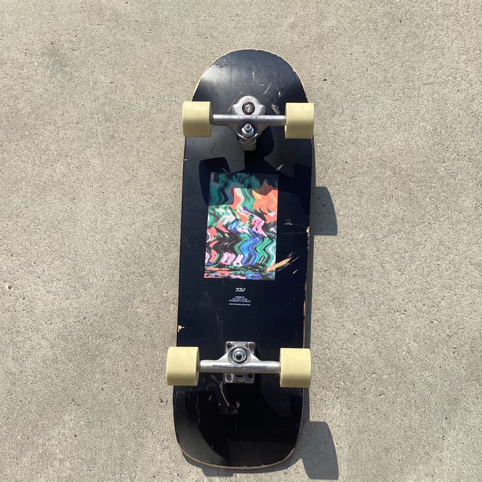 YOW ヤウ ロング スケートボード コンプリート 34″