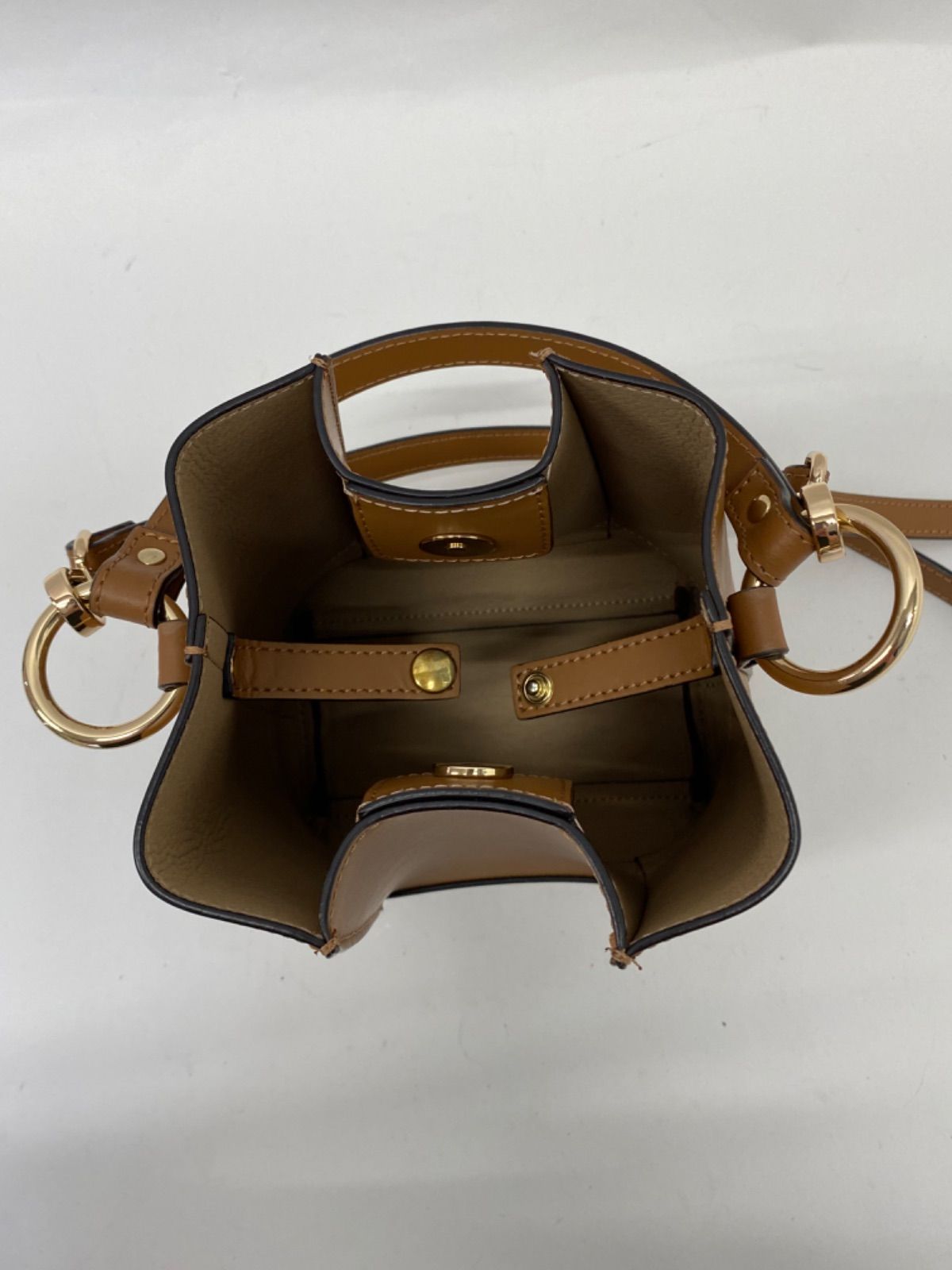 美品 GIANNINOTARO ジャンニノターロ バケツバッグ 2Way ミニ