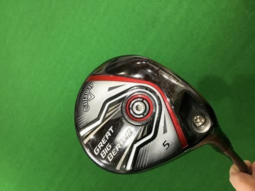 キャロウェイ GREAT BIG BERTHA 2015 5W フェアウェイウッド FW BIG BERTHA 2015 フェアウェイ フレックスSR メンズ 男性用 右利き 右用 Cランク ゴルフクラブ