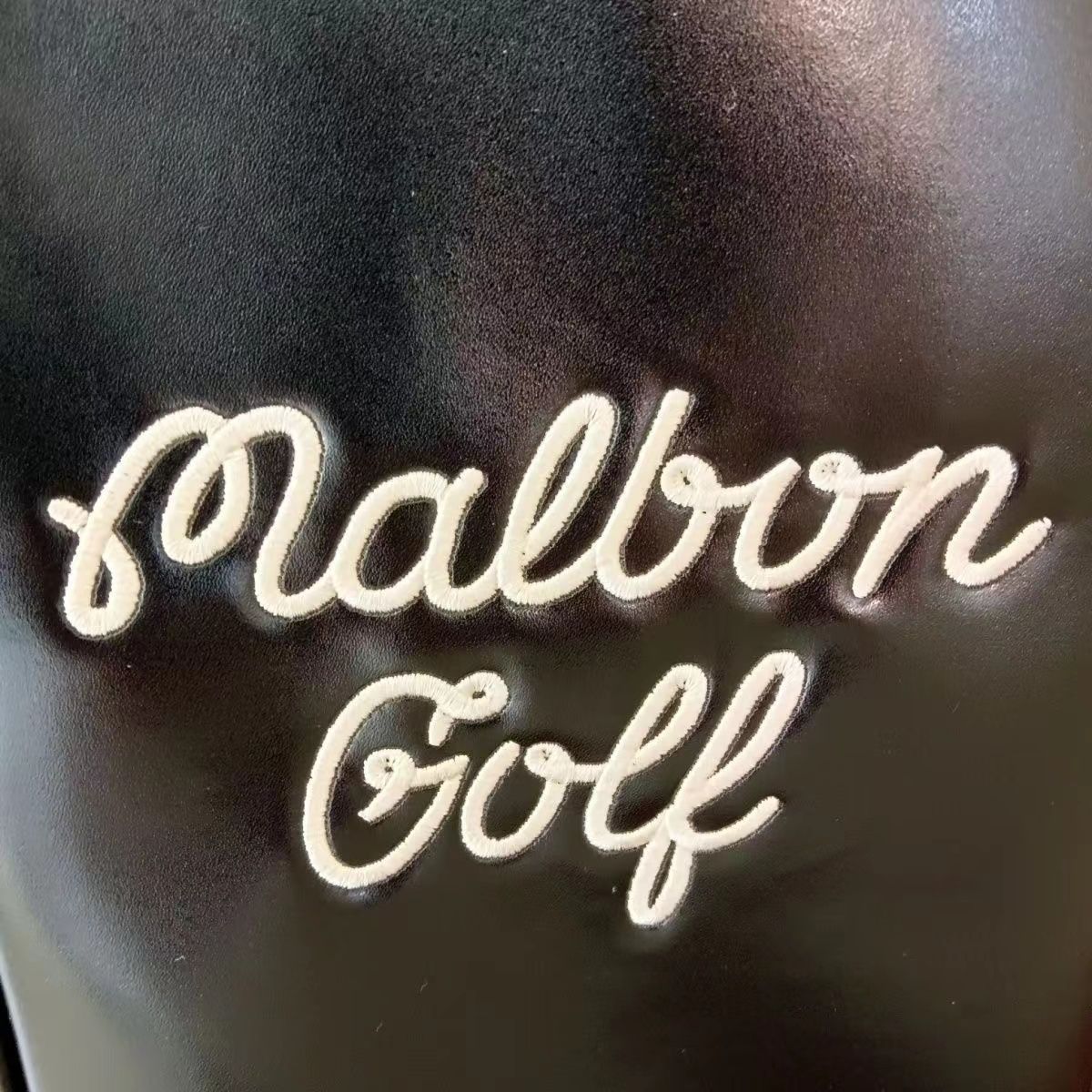 【割引価格】マルボンゴルフ Malbon 男女兼用 キャディバッグ 新品