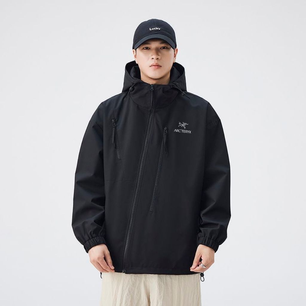 マルチジップ パーカー