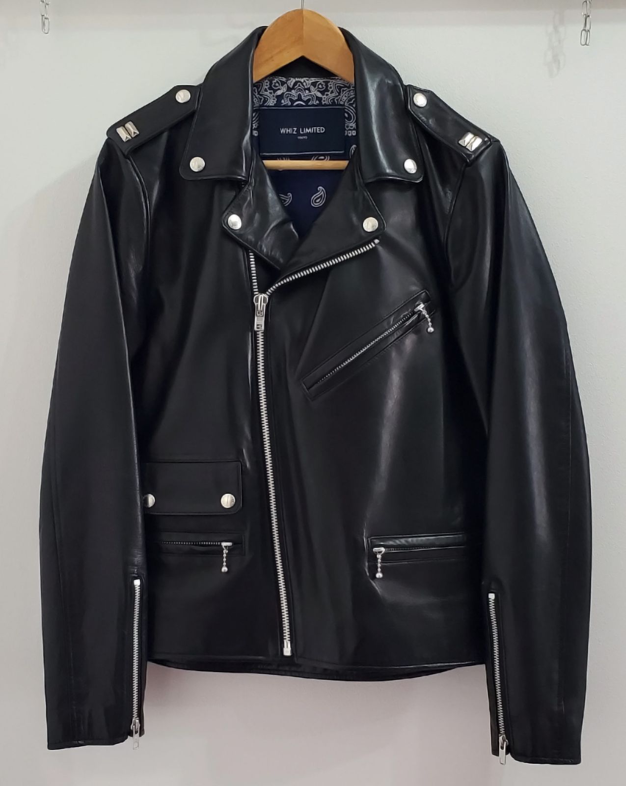 WHIZ LIMITED ウィズリミテッド□美品 2014SS 日本製 HANSEN