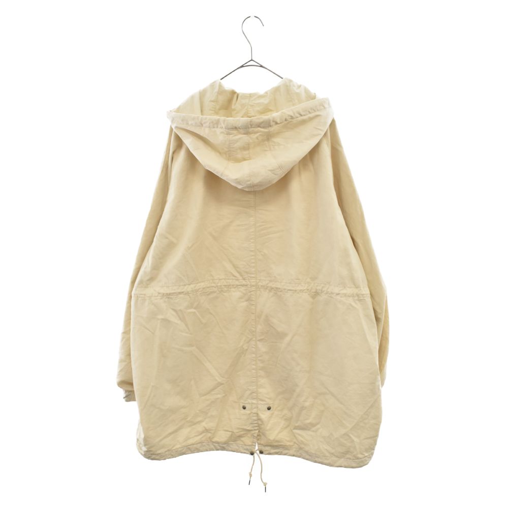 VISVIM (ヴィスヴィム) 22AW DORSET FISHTAIL PARKA P.O. フィッシュテールパーカー ハーフジップジャケット  アイボリー 0122205013007