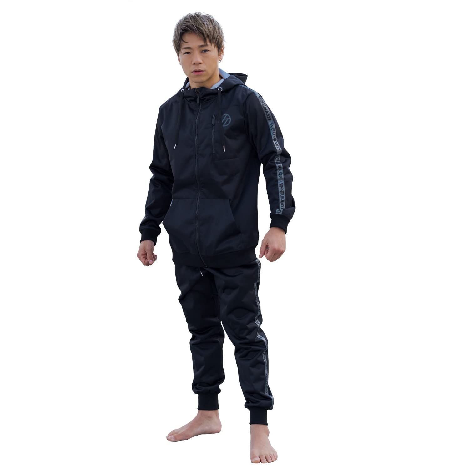 武尊 サウナスーツ VENTURA529 淋し ブラックライン Sサイズ