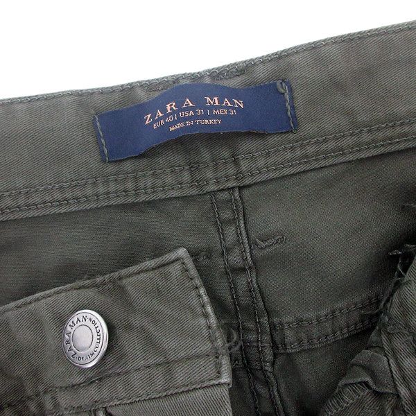 H□トルコ製□ザラマン/ZARA MAN スキニーパンツ コットンパンツ