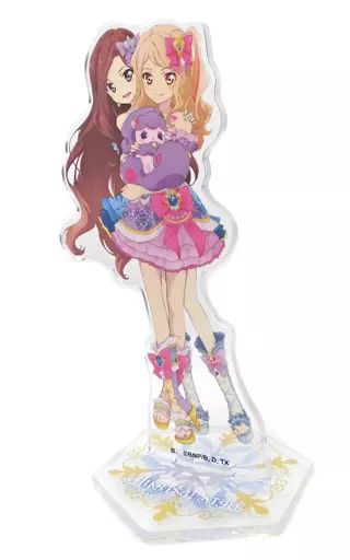 【中古】アクリルスタンド・アクリルパネル 香澄夜空＆香澄真昼(ブリリアントグローコーデver.) アクリルスタンド 「アイカツスターズ! AIKATSU!STYLE for Lady」
