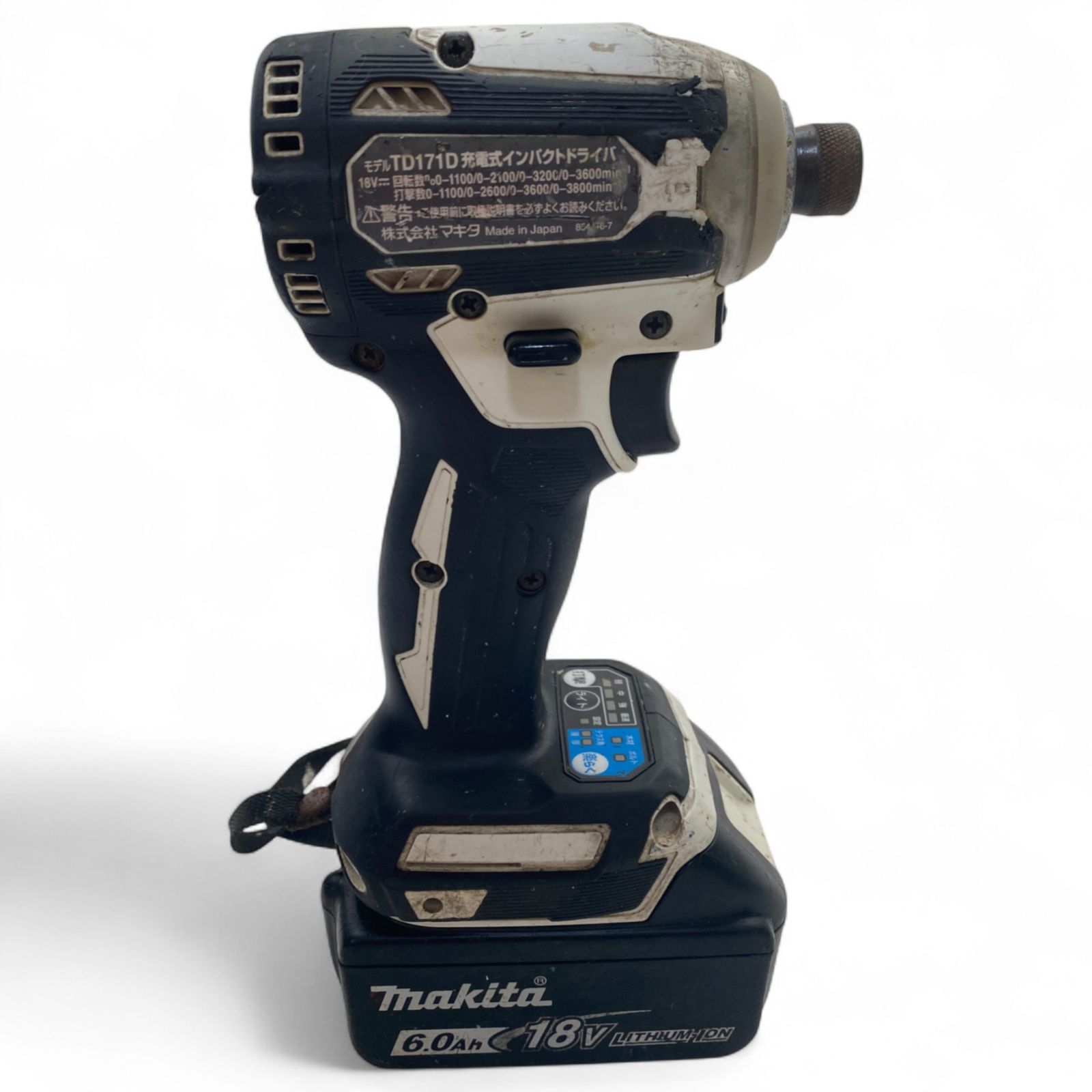 Makita - ◯ マキタ makita 充電式インパクトドライバ TD171D 青 作業性追求 1700-2273 ◯ マキタ makita 充電式インパクトドライバ TD171D 青 作業性