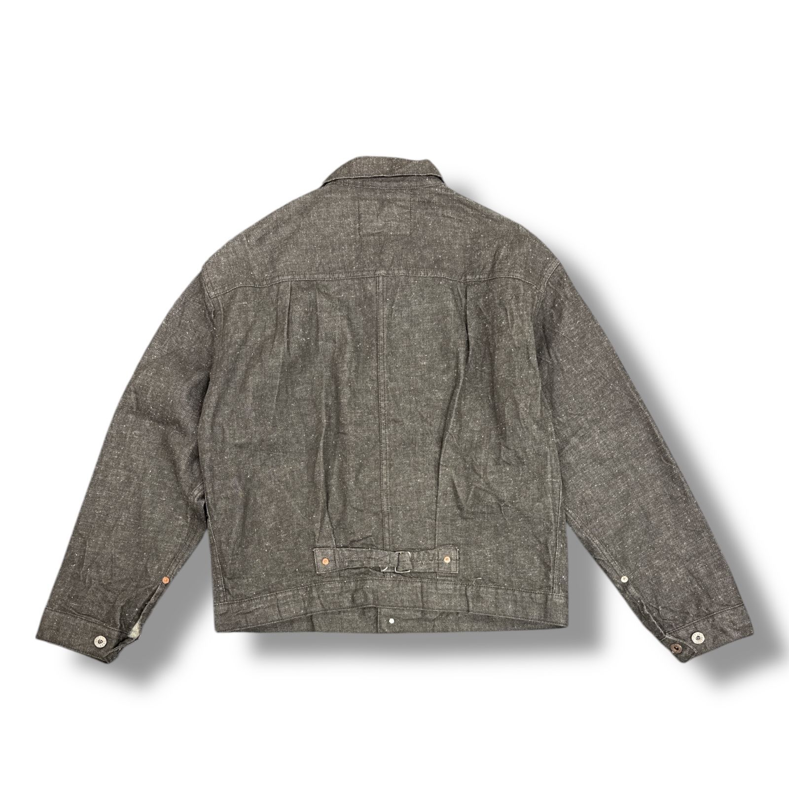 参考上代40700円 GOLD RECYCLED WASTE SUVIN COTTON YARN 11.5oz 