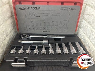 ▽ TONE ヘキサゴンソケットレンチセット H4100MP ヘキサゴンソケット ラチェットレンチ トネ