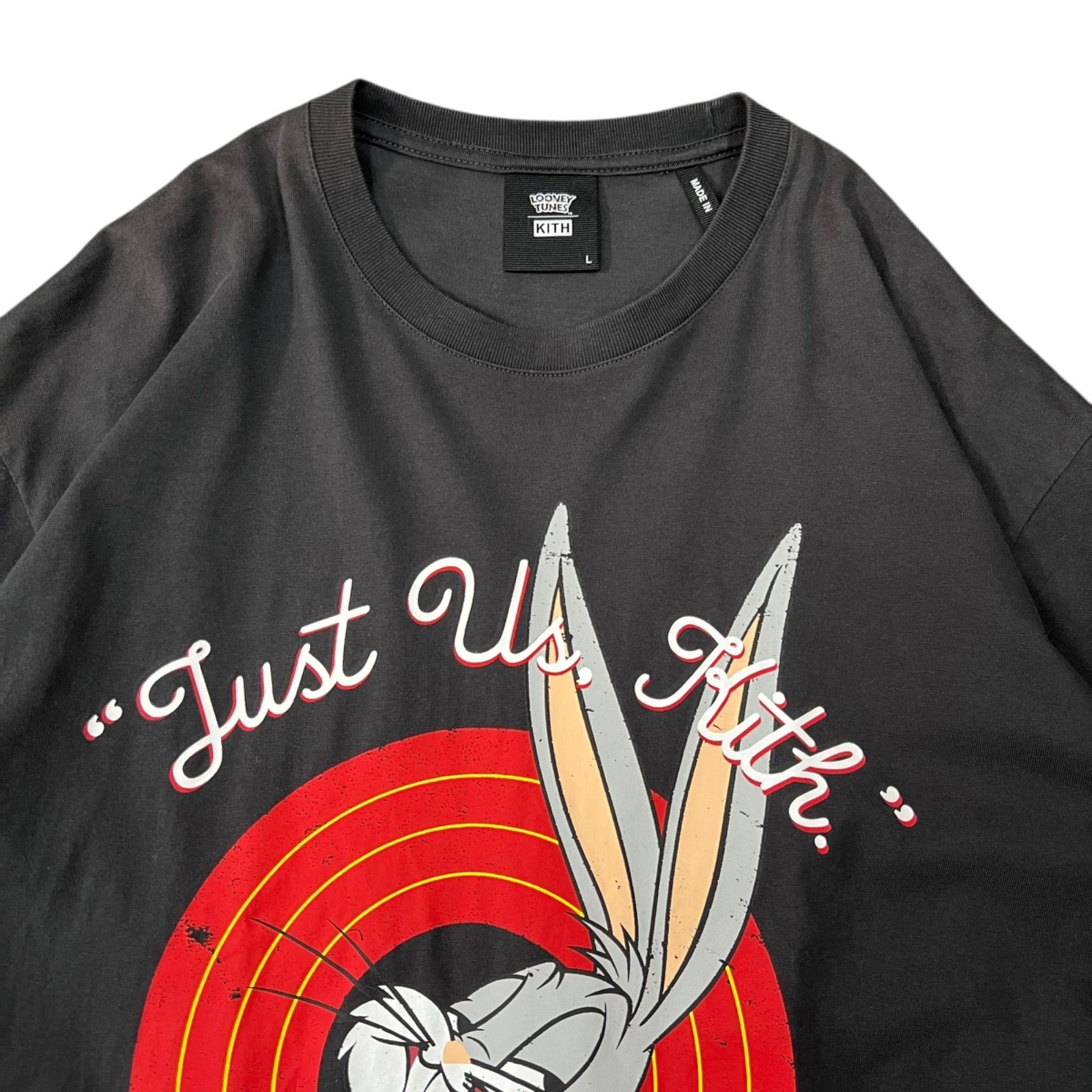 ☆ KITH x LOONEY TUNES Bugs vintage tee コラボTシャツ ☆ Kith x Looney Tunes KithJam Vintage Tee Black Men's - SS20 - US