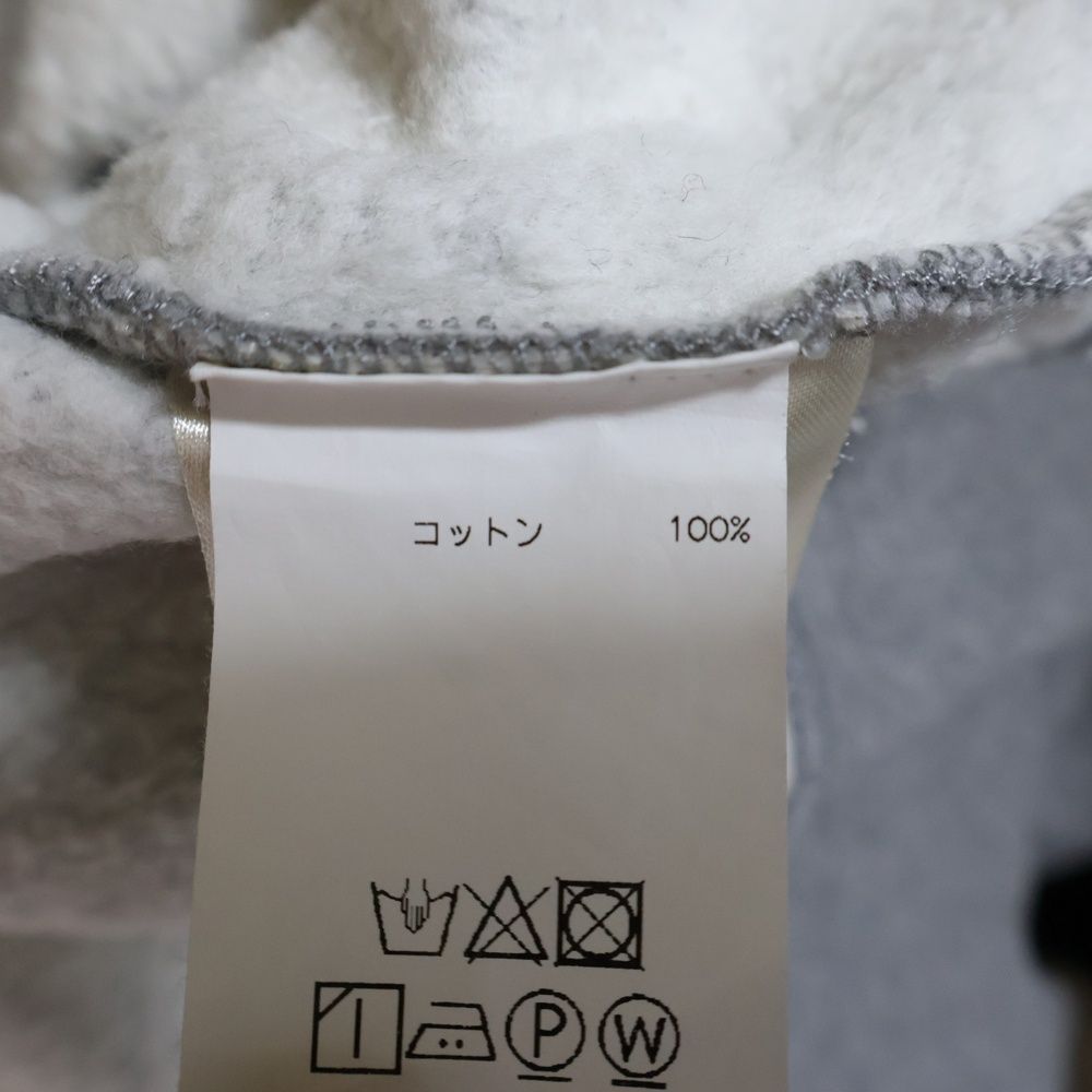 Acne Studios (アクネ ストゥディオズ) メランジ フェイスパッチ刺繍  