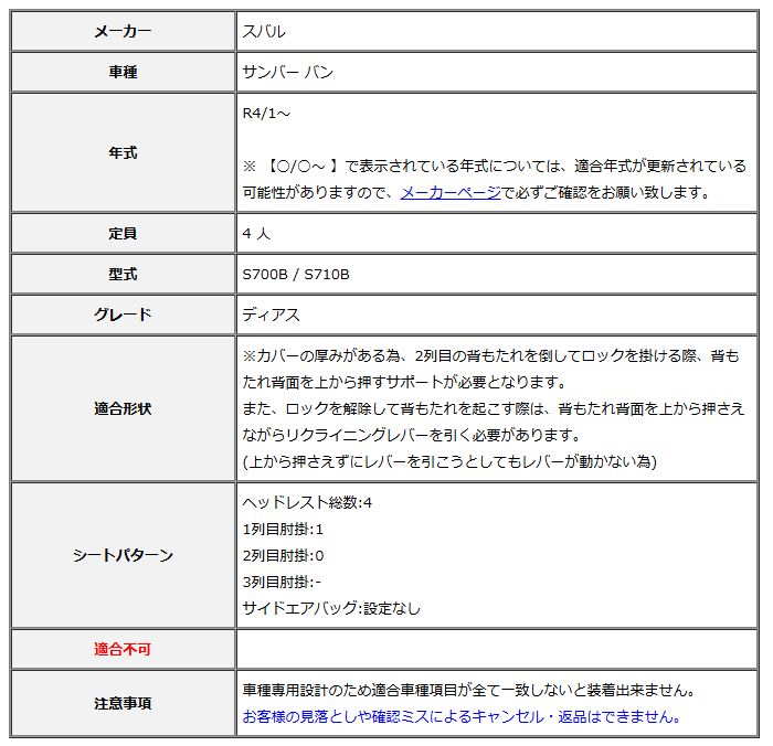 クラッツィオ シートカバー