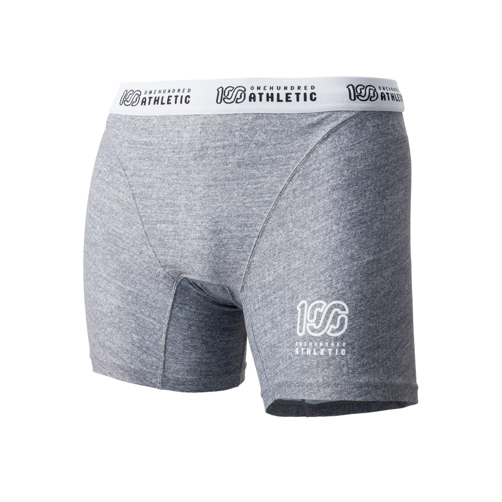 Size:L_Color:トップグレー [ONEHUNDRED ATHLETIC] 100A BASE LAYER SHORTS (トップグレー， L)