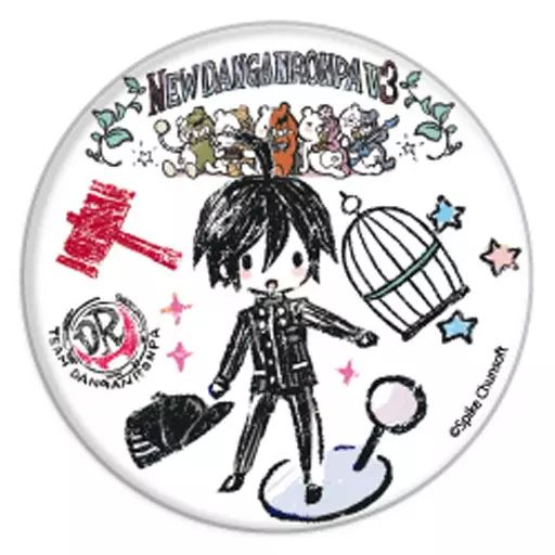 ニューダンガンロンパV3 最原終一 缶バッジ みんなのコロシアイ新学期 中古】バッジ・ピンズ(キャラクター) 最原終一 「ニューダンガン