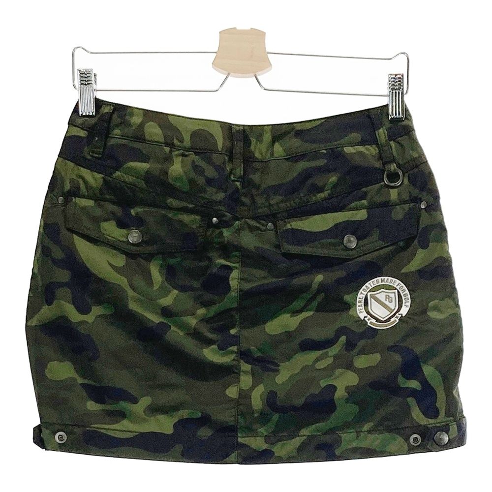 【新品・未使用】パーリーゲイツ　カモ柄スカート レディス サイズ：0 PEARLY GATES パーリーゲイツ スカート カモフラ 迷彩柄