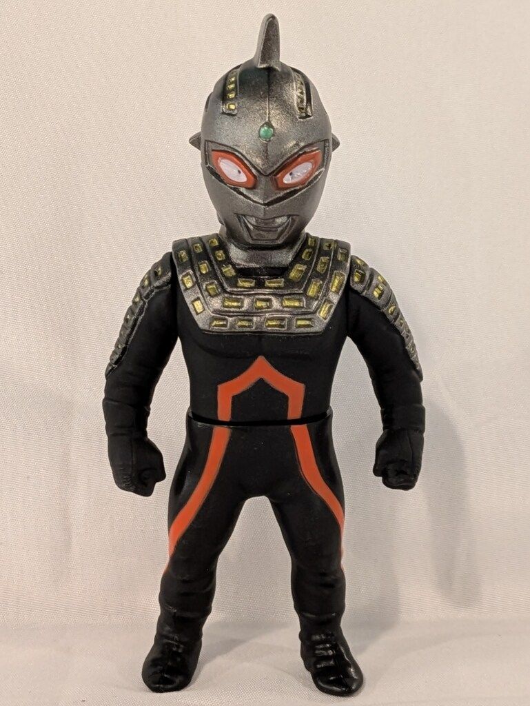 MAXTOY 円谷プロ ミニソフビ怪獣倉庫シリーズ ウルトラセブン-キングジョー BEAMS ブラック ウルトラセブン単品