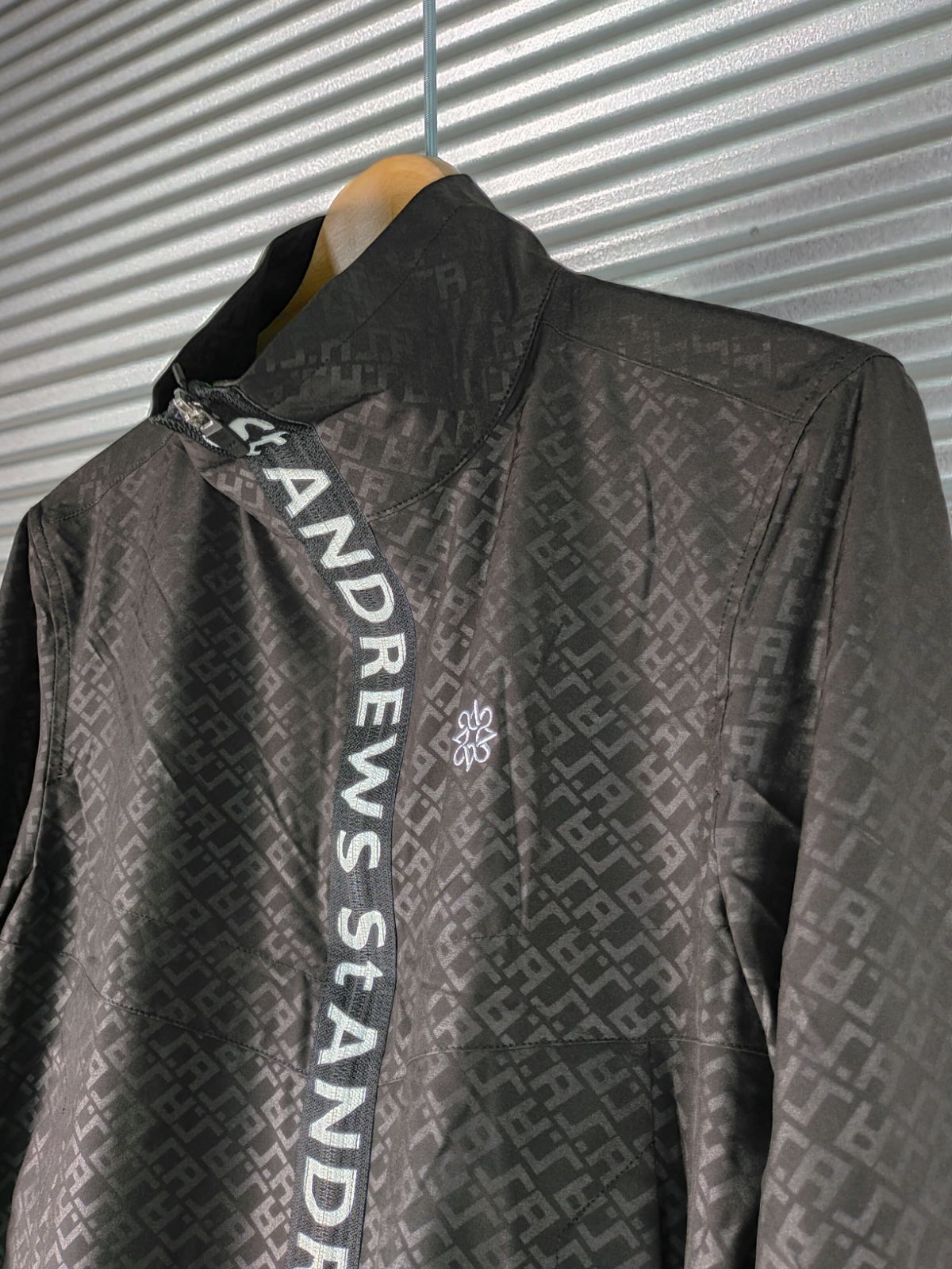 セントアンドリュース ジップ ジャケット ブラック 黒 S 新品