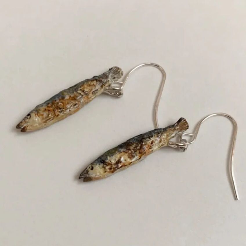 476,焼き魚ピアス 476,焼き魚ピアス