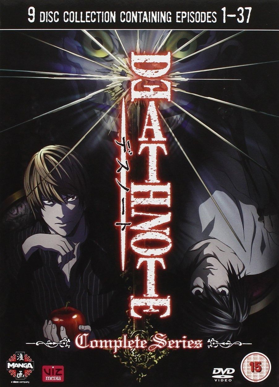 デスノート | DEATH NOTE 1-37話%ｶﾝﾏ% 840分 DVD 輸入版 パソコンもしくはPAL対応のプレイヤーにて再生可