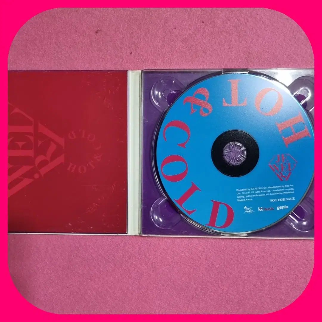 ジュエリー HOT ＆ COLD アルバム サイン入り サイン CD