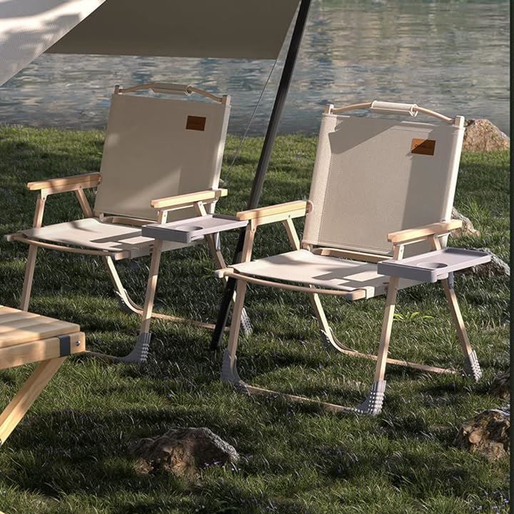 Jumei アウトドアチェア キャンプチェア 軽量 折りたたみ椅子 耐荷重