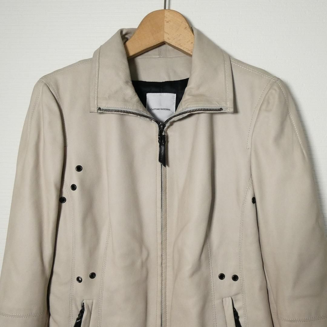 CoSTUME NATIONAL コスチュームナショナル サイズ38 レザージャケット