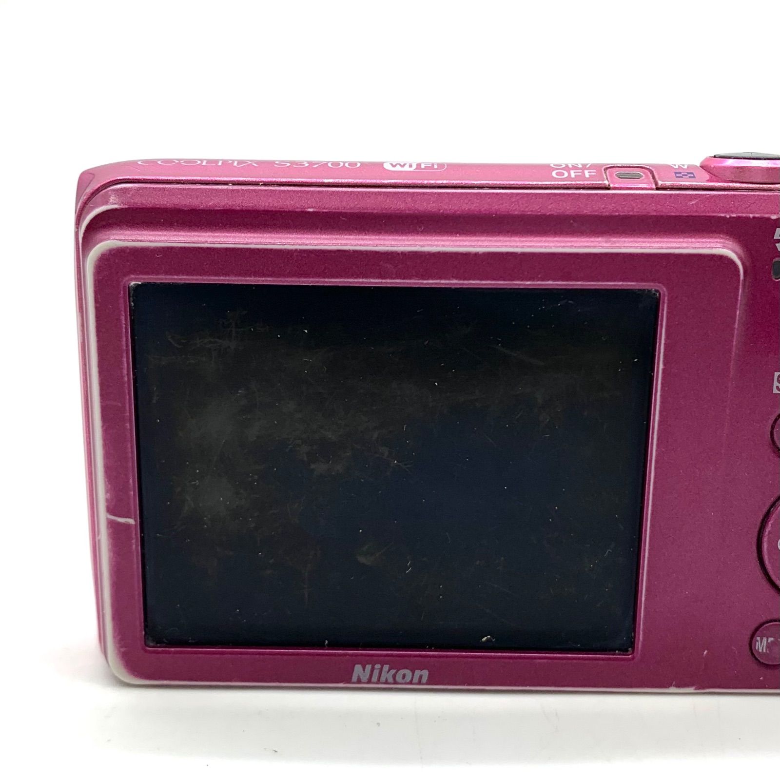 動作未確認】Nikon デジタルカメラ COOLPIX S3700 ピンク - メルカリ