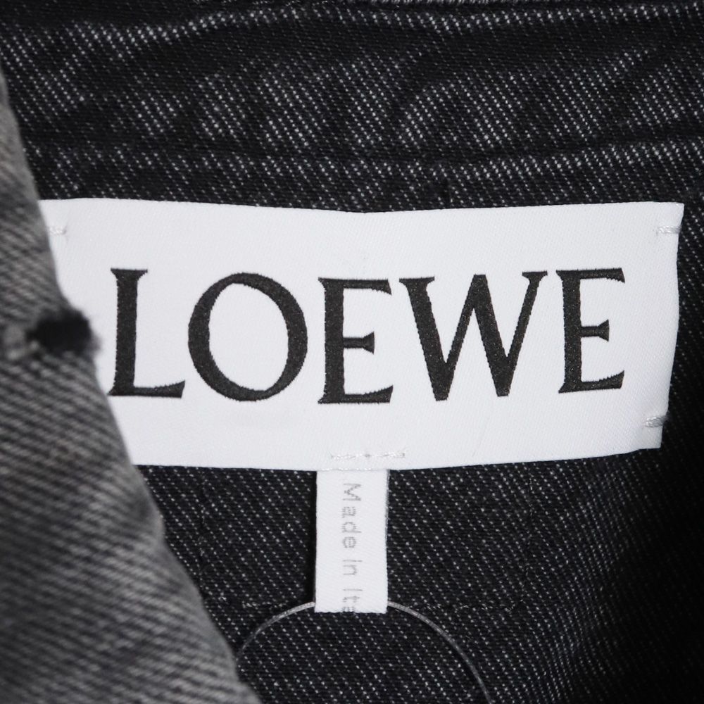 LOEWE デニムジャケット サイズ44 ブラック - GRAIZ-UsedBrand Shop