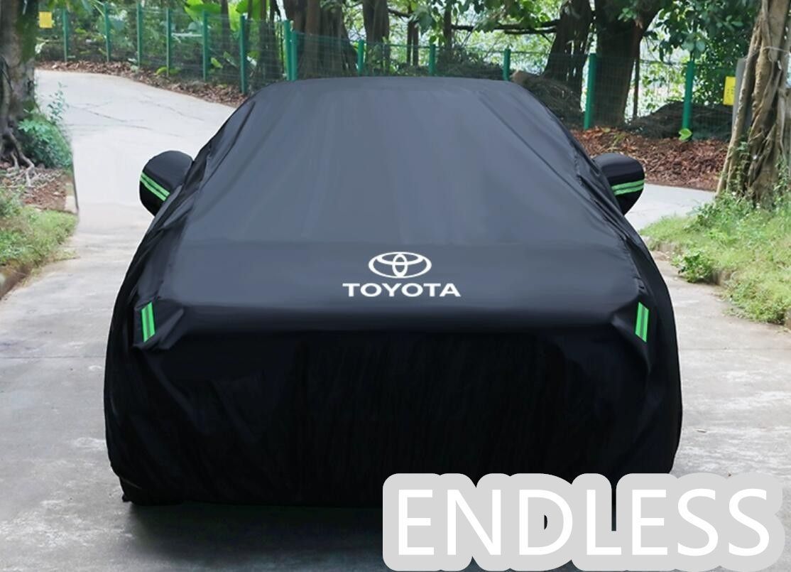 【新品未使用】トヨタ ボディカバー トヨタ自動車 専用 日よけ 防水 防塵 防風 カーカバー ブラック