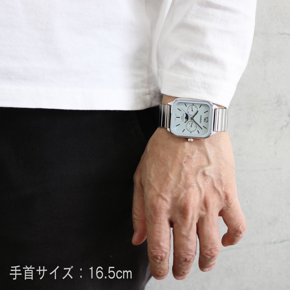 CASIO カシオ スタンダード マルチファンクション ムーンフェイズ MTP 
