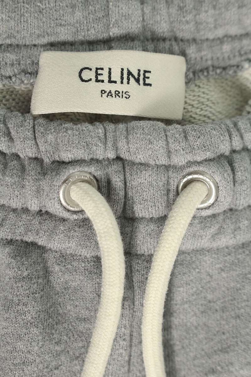 極美品□CELINE セリーヌ 21SS 2Z149670Q コットン100％ ロゴスタッズ