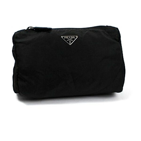 PRADA プラダ ポーチ 化粧ポーチ 三角プレート ナイロン ブラック 楽天市場】プラダ PRADA ポーチ Re-Nylon トライアングルロゴ