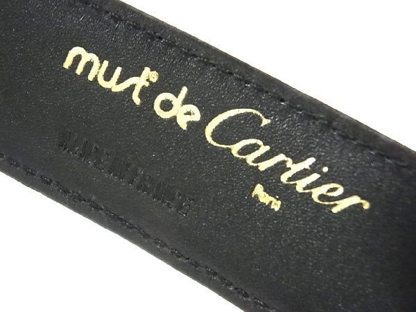 ■極上■本物■極美品■ Cartier カルティエ サントス リザード ベルト メンズ 紳士 ビジネス ブラック AI3532NZ ■極上■本物■極美品■ Cartier カルティエ サントス リザード ベルト メンズ 紳士 ビジネス ブラック AI3532NZ