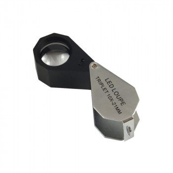 MIZAR ミザールテック 10倍 ルーペ LEDライト付 W-10LED