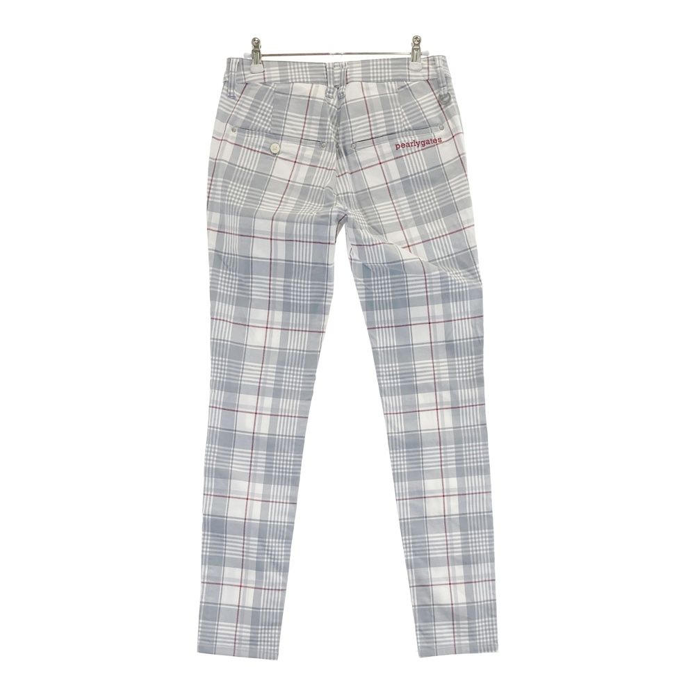 PEARLY GATES チェック柄パンツ サイズ4 PEARLY GATES パーリーゲイツ