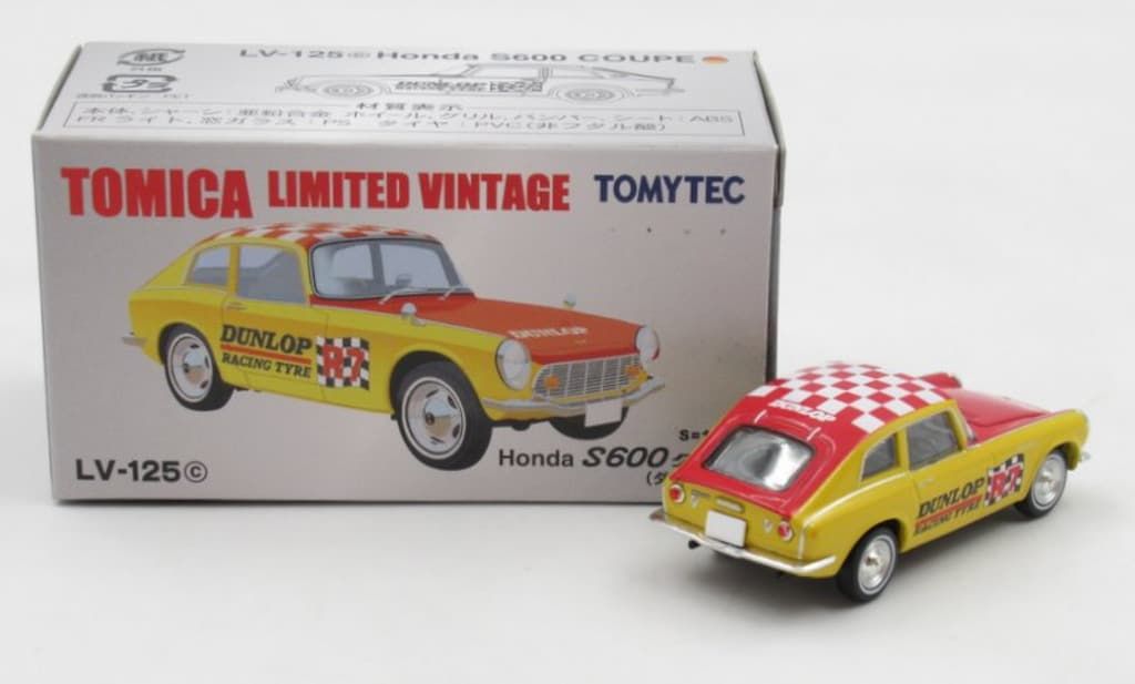 トミーテック TOMICA LIMITED VINTAGE Honda S600 クーペ (ダンロップ