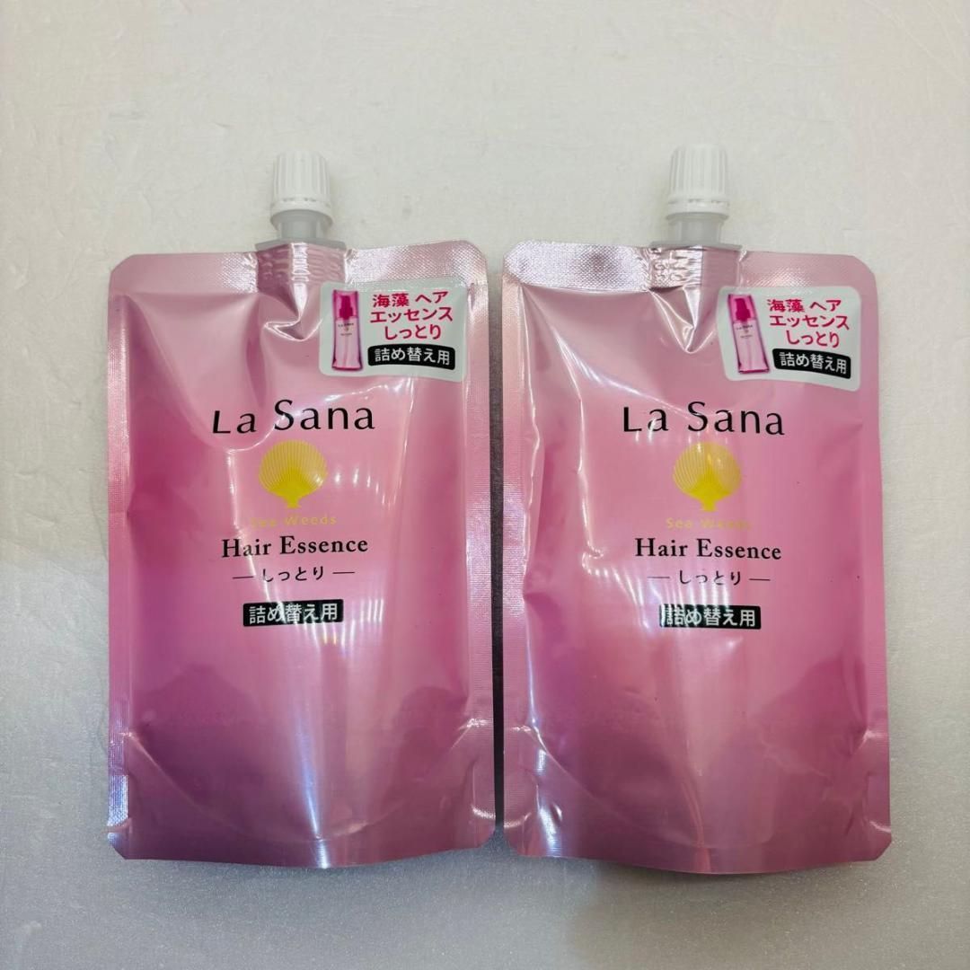 新品】ラサーナ 海藻 ヘアエッセンス Lサイズ 2点・Mサイズつめかえ 2点