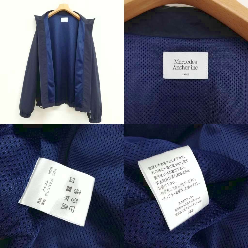 ジャケット・アウター Mersedes Anchor Inc. Nylon Track Jacket Anchor Inc Nylon Track Jacket 2 0 BK XLサイズ｜Yahoo!フリマ