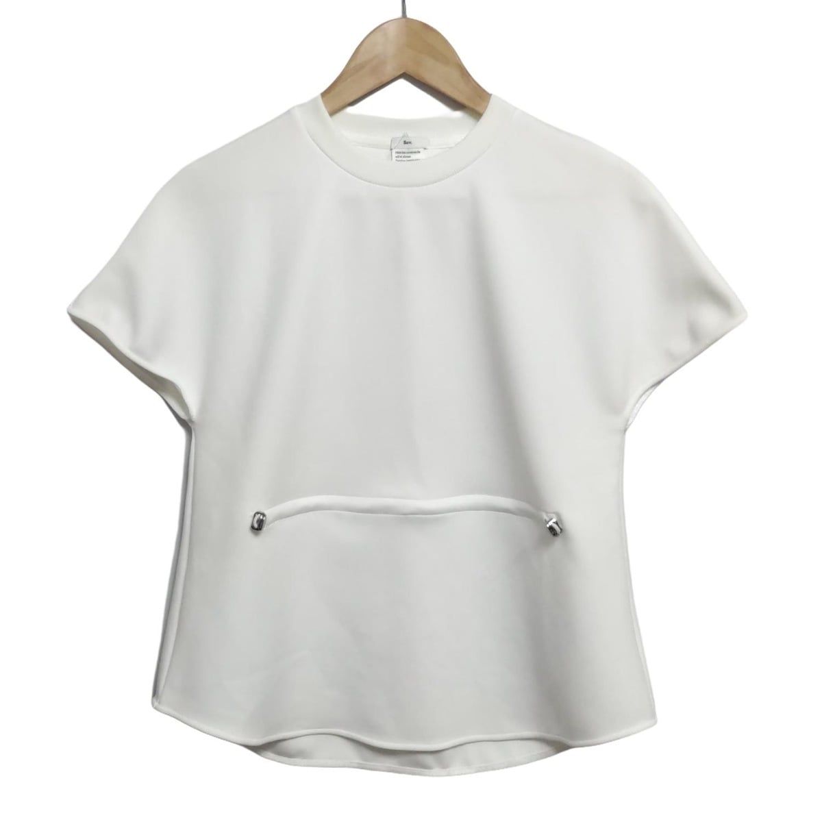 SOV. ソブ ダブルスタンダード 半袖カットソー サイズF レディース - 白 クルーネック