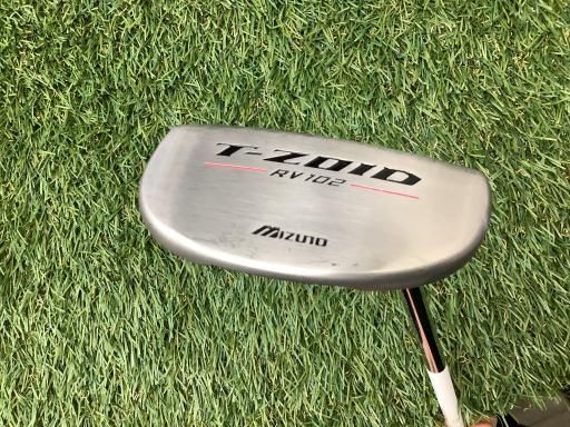中古】 ミズノ T-ZOID RV102 34インチ パター PT スチール