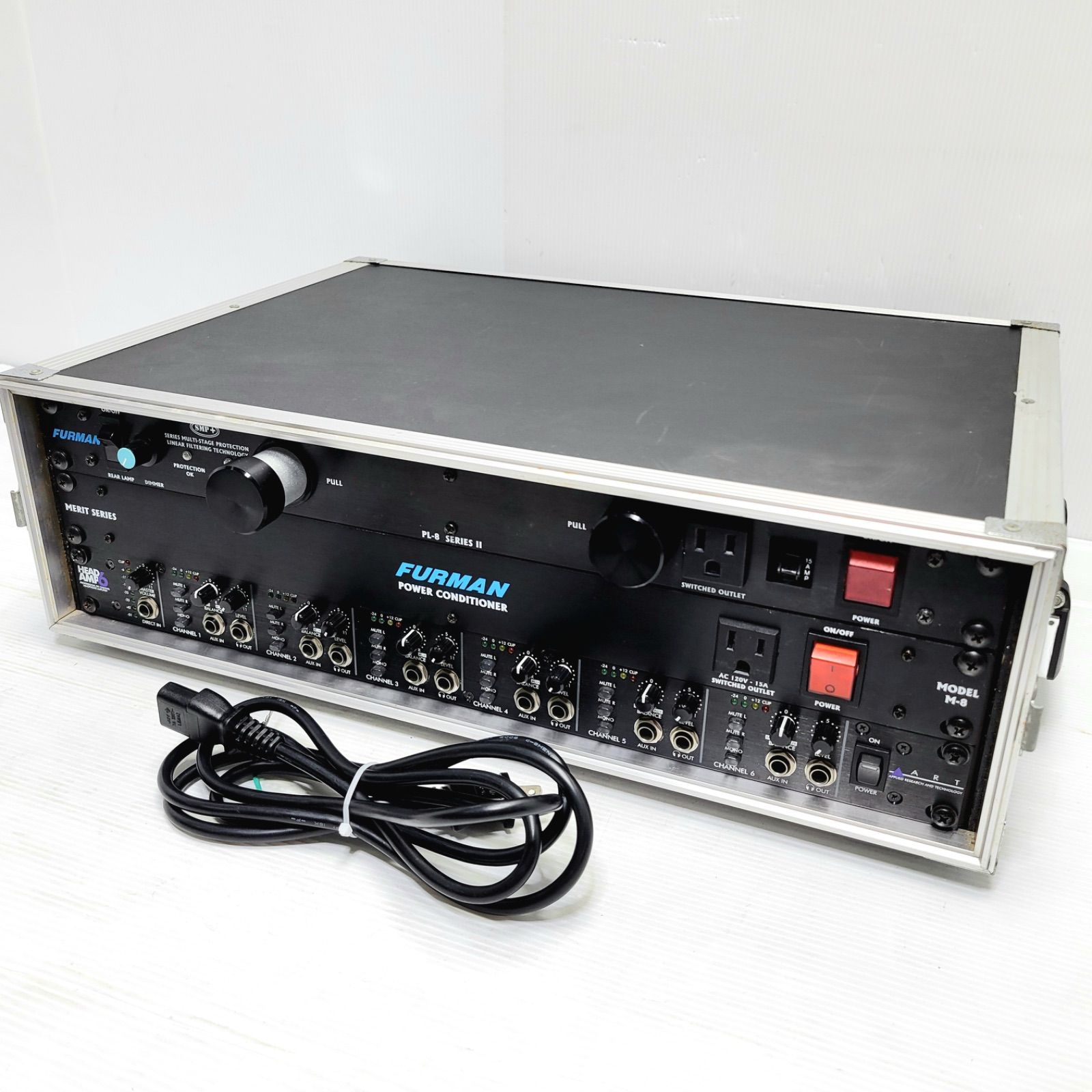 FURMAN PL-8 SERIES II FURMAN M-8 POWER CONDITIONER ART HEAD AMP 6 3台セット ケース付